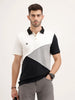 Slim Fit Cut & Sew T-Shirt | Off White