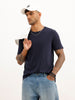 Core Basics Slim Fit T-Shirt | Essential  | Navy Blue