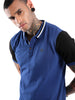 Basic Blue Tipping Polo T-shirt