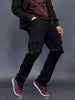 Straight fit cargotrouser | Black