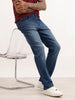 Men's Casual Straight Fit Jeans | Dark Stone
