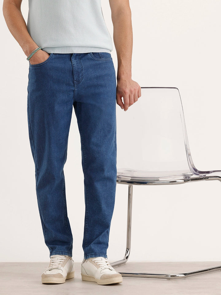 Slim Ankle Fit Denim Jeans | Blue