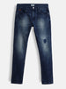 Dark Grey Dobby Jeans