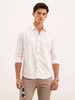 Solid Slim Fit Shirt | Pink