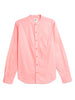 Pink Mandarin Collar Shirt