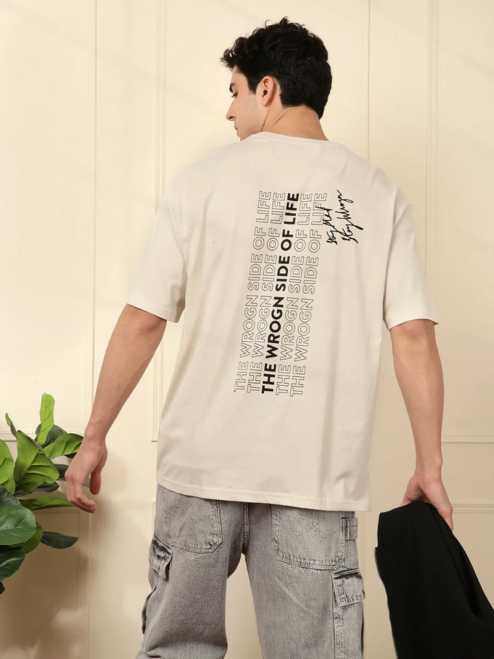 Wrogn Side of Life Oversized T-Shirt