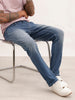 Slim Fit Faded Butter Denim Jeans | Light Blue
