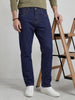 Solid Relaxed Slim Fit Jeans | Blue