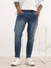Skinny Crop Fit Denim Jeans | Light Blue