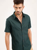 Solid Regular Fit Shirt | Dark Green