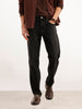 Solid Straight Fit Denim Jeans | Black | WWJN2315AZ
