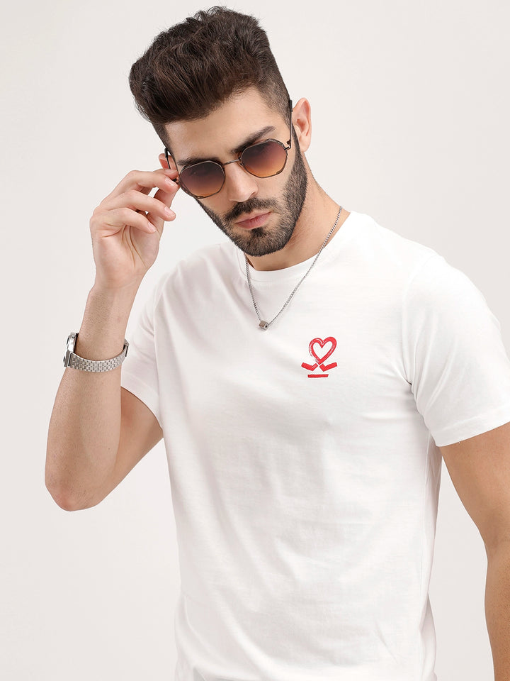 Slim Fit Limited Edition Valentine’s Tee | White