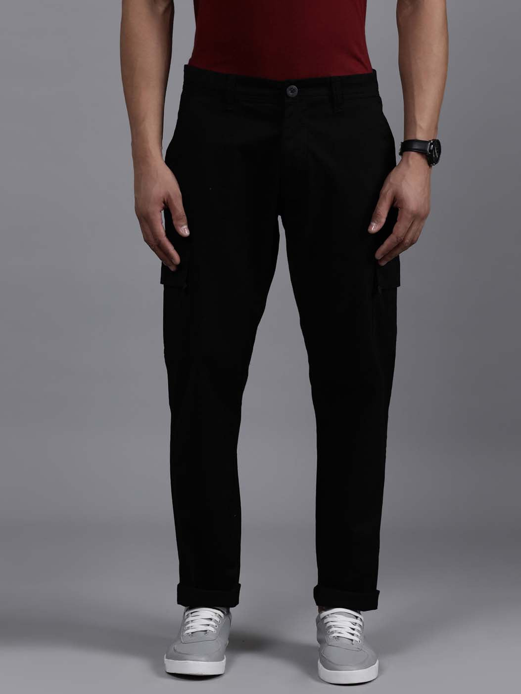 Bold Black Cargo Trouser