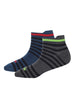 Striped Comfort Sneaker Socks Pack of 2