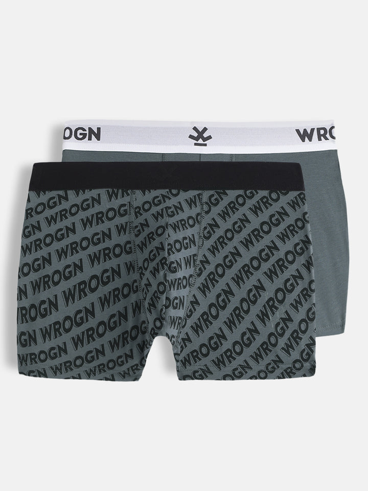 Daily Ease Solid & Print 2-Pack Trunks