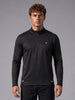 Performance Quarter Zip T-Shirt | Black | WTS01FSSL1266W
