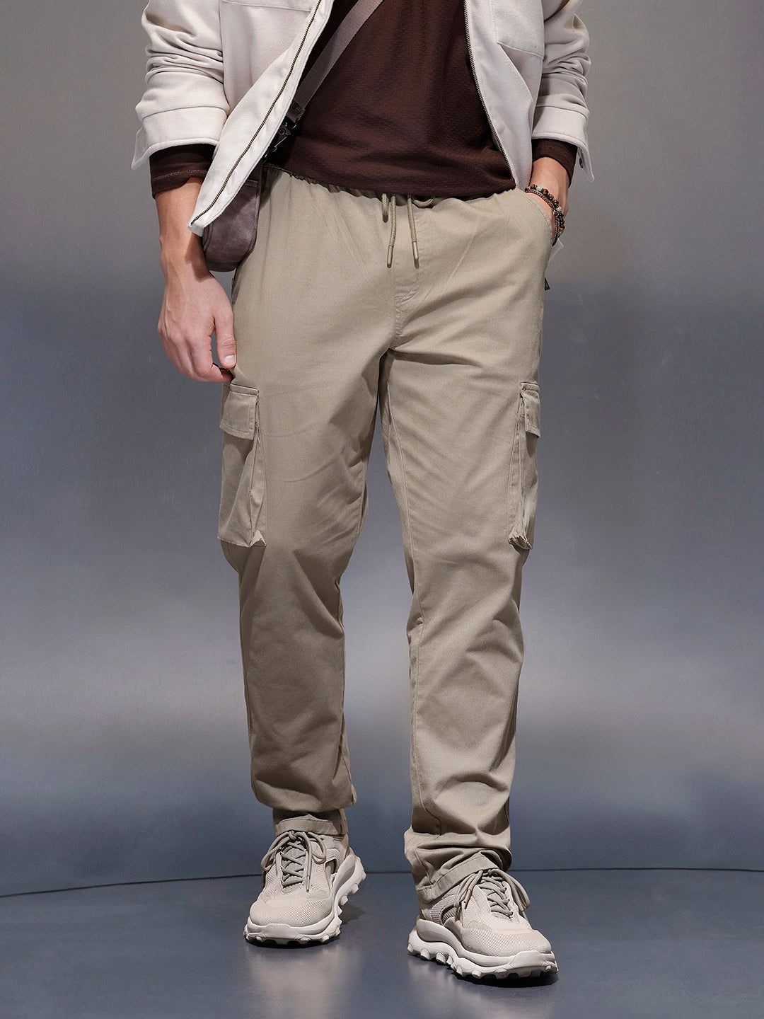 Straight Fit Joggers  | Olive