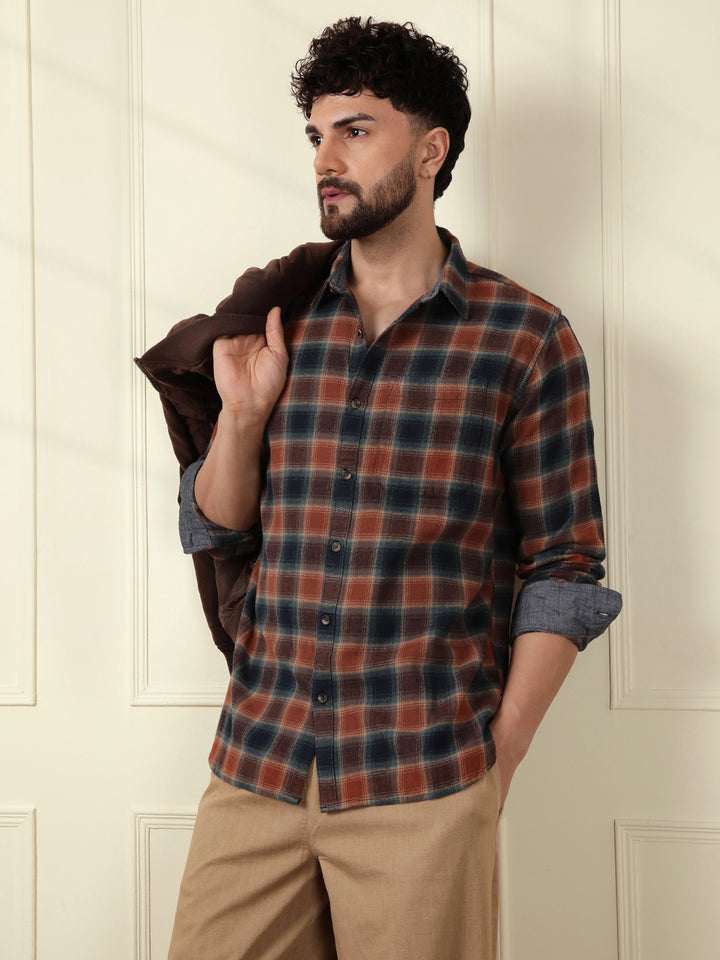 Rustic Checks Woven Shirt