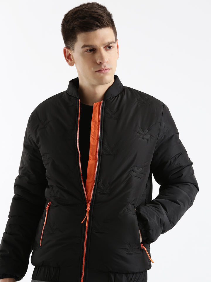 Raven Black Puffer Jacket