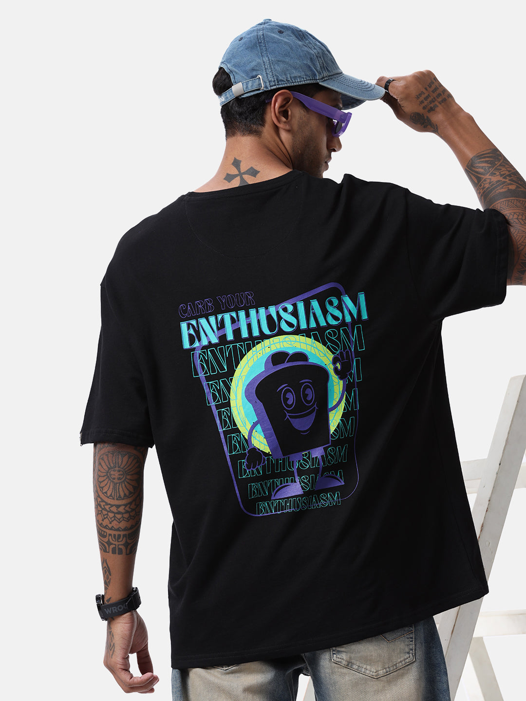 Enthusiasm Back Printed T-Shirt
