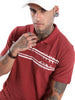 Apex Maroon Cotton Polo T-Shirt