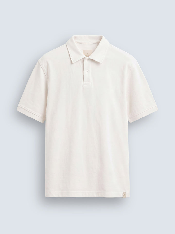 Essential Supima Polo T-Shirt |White