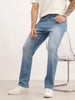 Faded Relaxed Fit Denim Jeans | Light Blue | WUJN2903MF