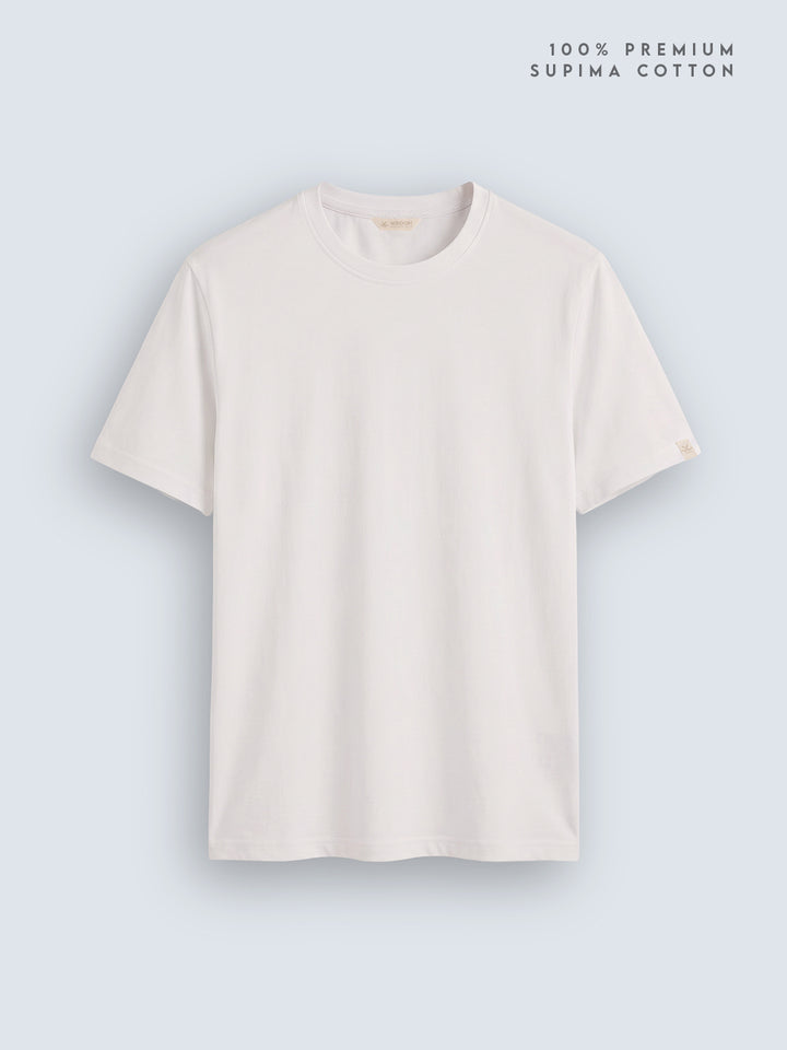 Essential Supima Crew Neck T-Shirt | Essential | White