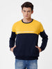 Wrogn Life Yellow & Navy Sweatshirt