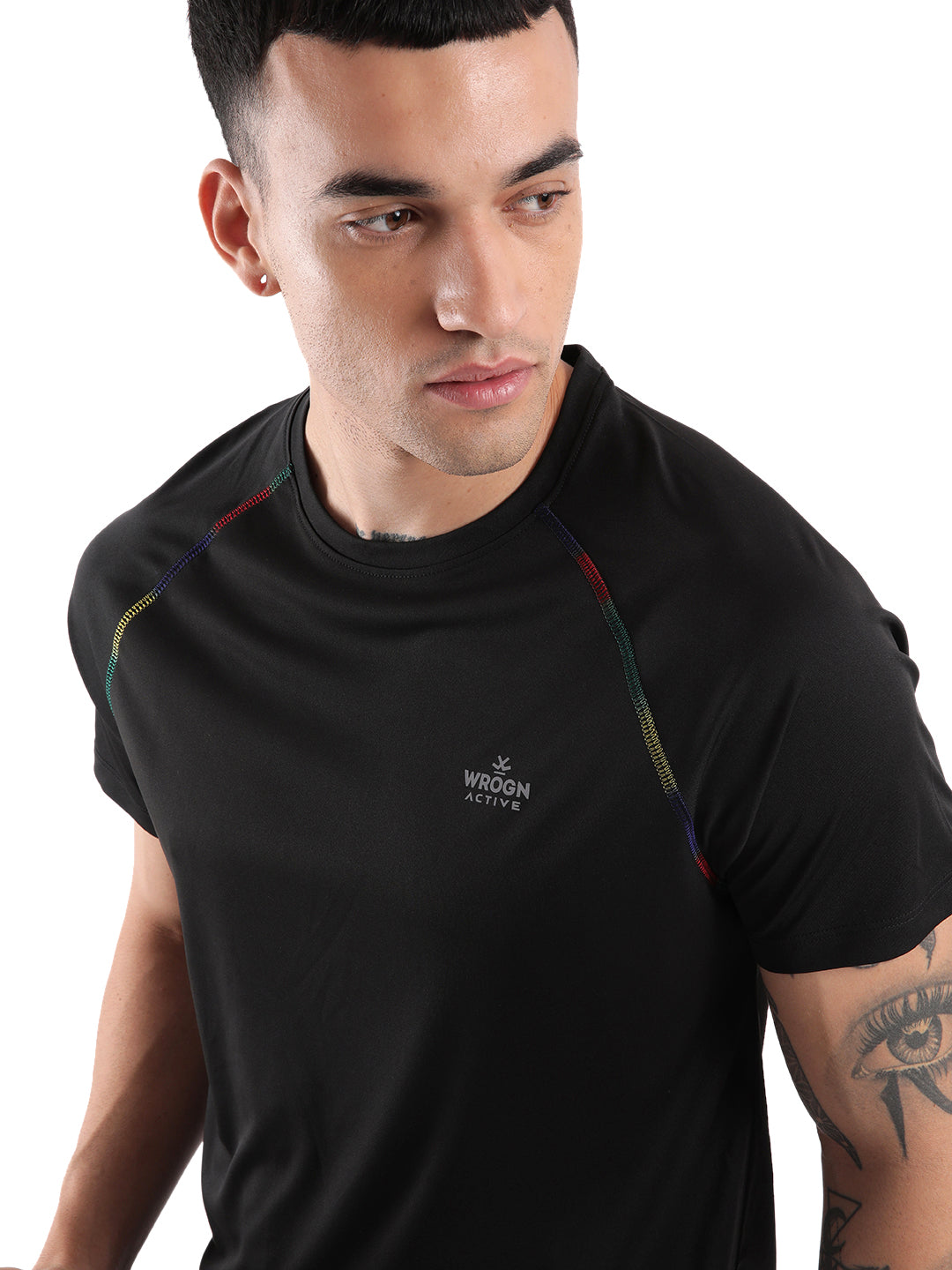 Elite Active Jet Black T-Shirt