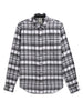 Premium Grey Herringbone Checkered Shirt