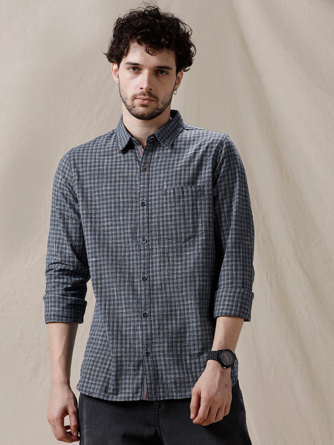 Checked Harmony Casual Shirt