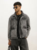 Slim Fit Douible Pocket Denim Jacket | Grey