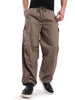 Classic Brown Loose Fit Cargo Joggers