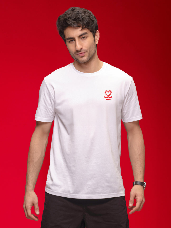 Slim Fit Limited Edition Valentine’s Tee | White