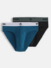 Solid Comfort Stretch 2-Pack Brief