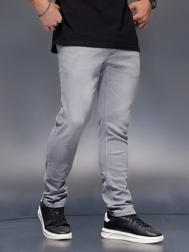 Classic Slim Fit Jeans   |  Grey