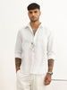 Classic Slim Fit Striped Shirt | Pink