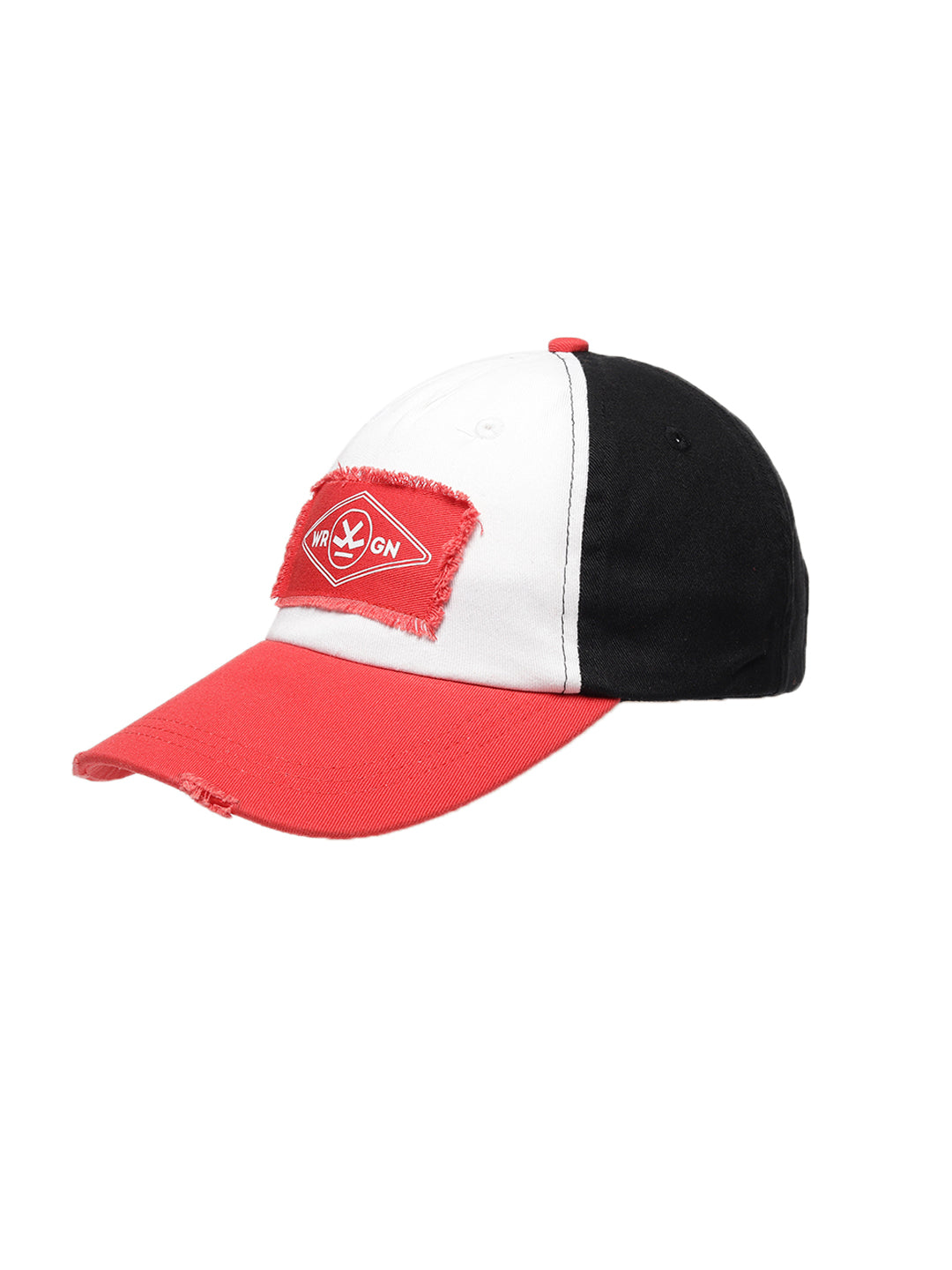 Distressed Red Baseball Cap