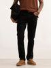 Solid Slim Fit Denim Jeans | Black