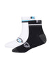 Snug Monster Black & White Sneaker Socks Pack of 2