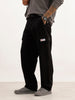 Classic Utility Loose Fit Trousers | Black