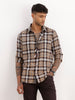 Classic Slim Fit Checkered Shirt | Yellow
