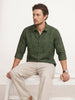 Comfort Fit AOP Full Sleeve Shirt | Olive