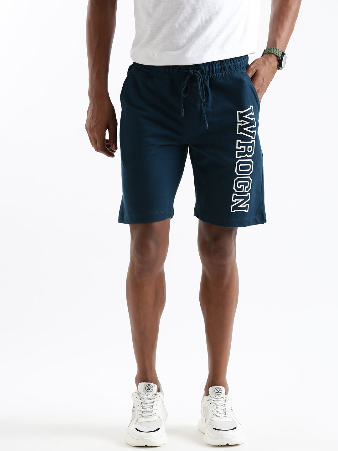 Wrogn Printed Comfort Shorts