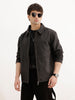 Classic Solid Comfort Fit Jacket | Charcoal | WJK02FSCM1063W