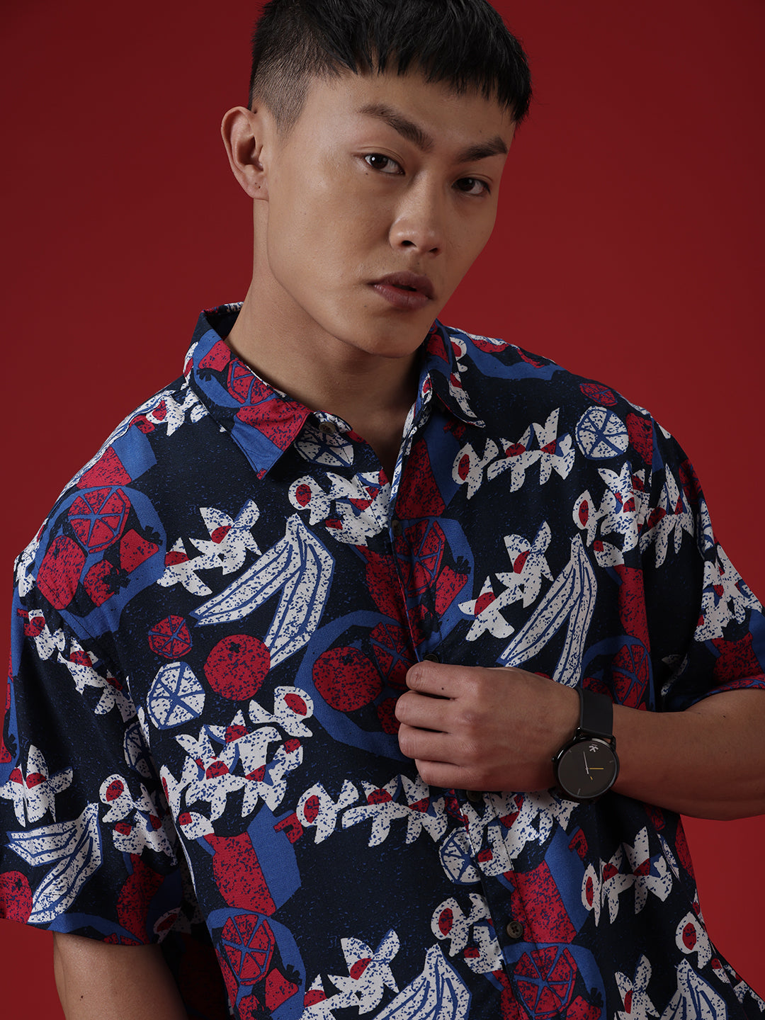 Tropical Bliss Viscose Shirt