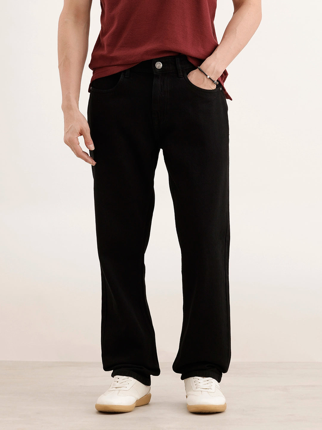 Classic Anti Fit Denim Jeans | Black