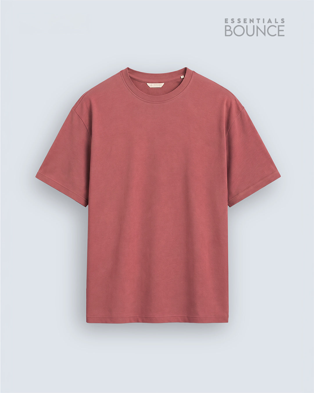 No Brainer Bounce Oversized T-Shirt | Essential |  Rust