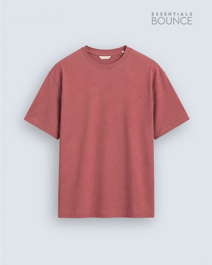 No Brainer Bounce Oversized T-Shirt | Essential |  Rust